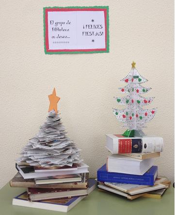El grupo de la Biblioteca os desea Felices Fiestas