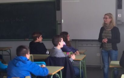 Nos visita Iris Gerstner, profesora procedente de Alemania