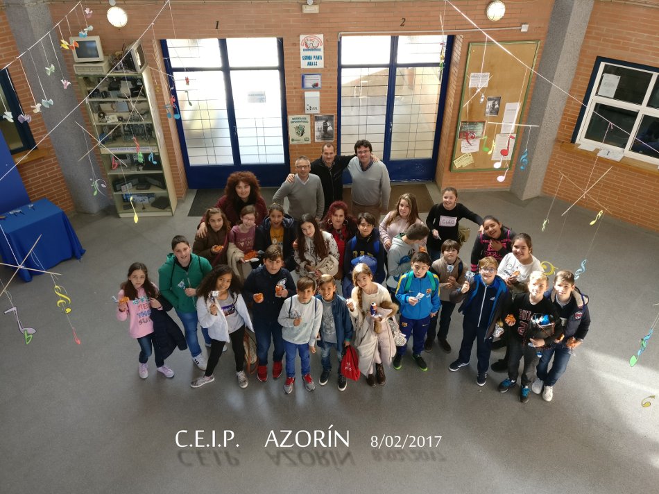 Nos visita el CEIP Azorín