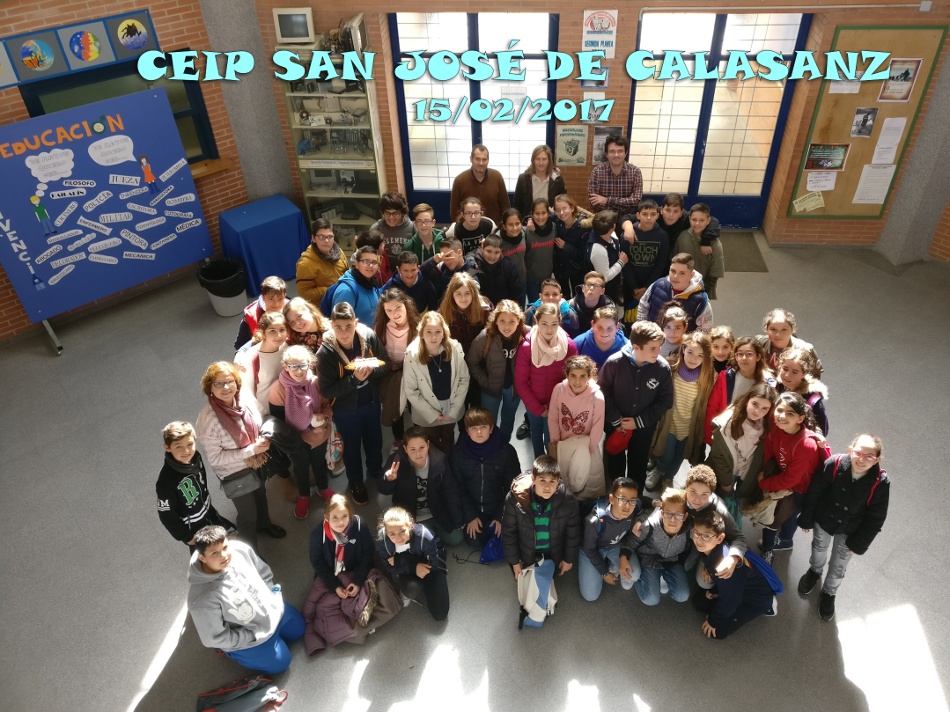 Nos visita el CEIP San José de Calasanz