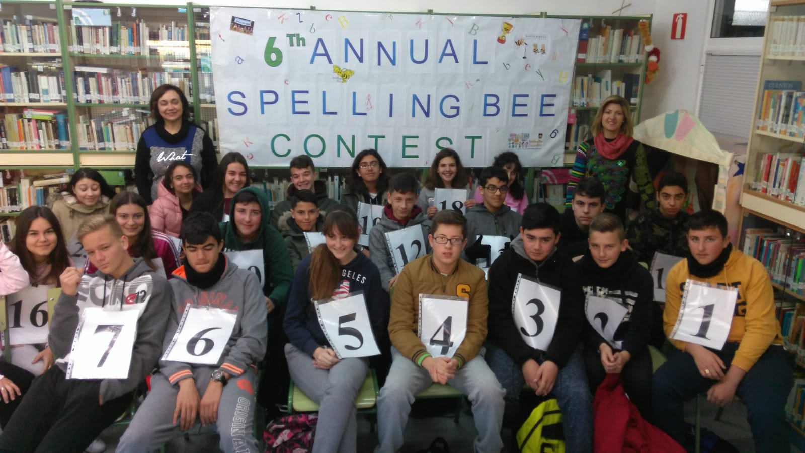 6º concurso anual de “Spelling Bee”