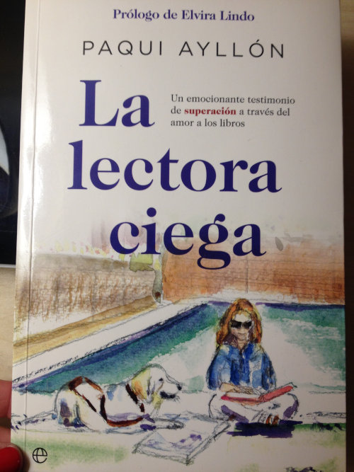 CHARLA DE PAQUI AYLLÓN, «La lectora ciega»
